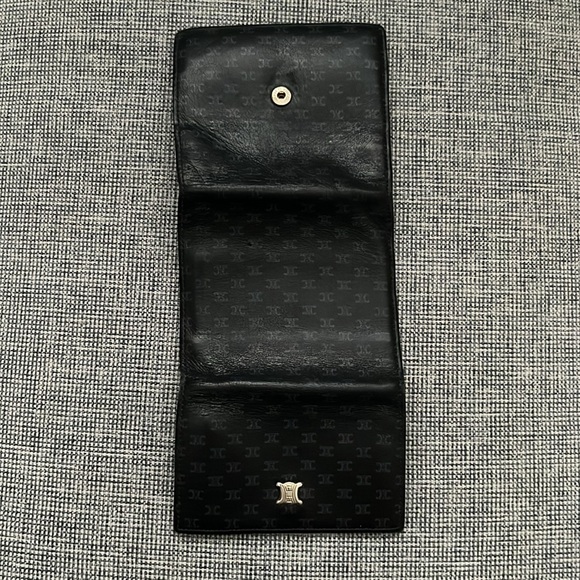 ✨ RARE Celine Compact Wallet Black - Picture 7 of 7